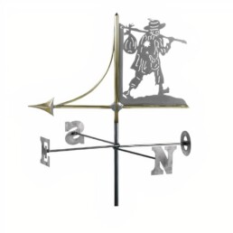 girouette de toit, girouette de toit artisanale, girouette de jardin artisanale, girouette de jardin originale, fabrication girouette de toit, girouette zinc, girouette homme,