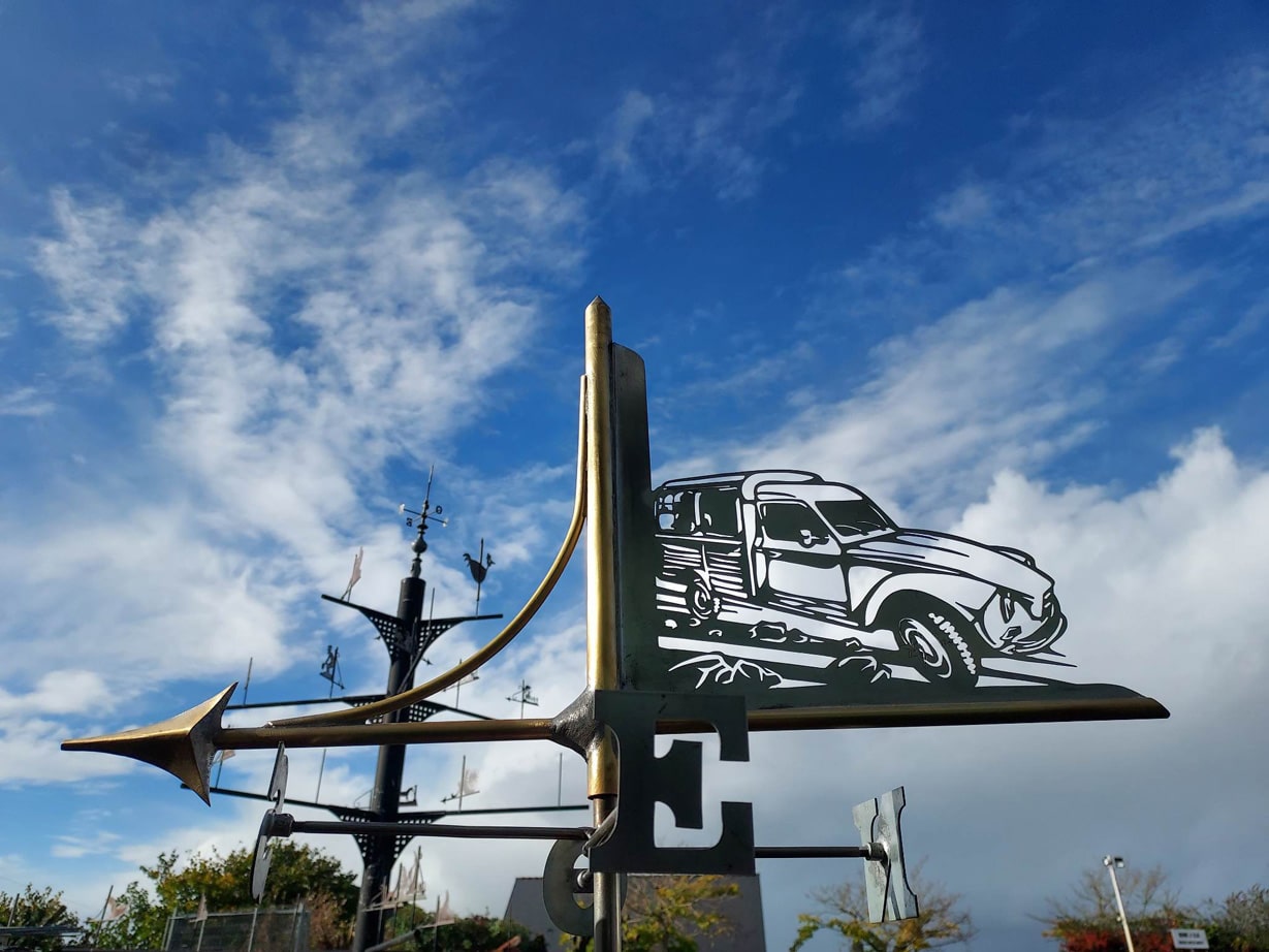 Girouette de jardin - Atelier de la Girouetterie